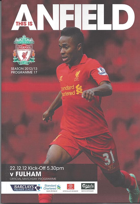 Liverpool FC v Fulham FC